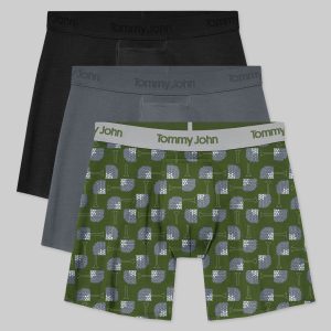 Second Skin Relaxed Fit Boxer 6" (3-Pack)