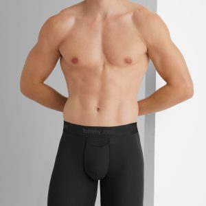 Second Skin Luxe Rib Boxer Brief 8"