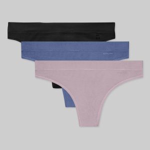 Women's Second Skin Thong (3-Pack)