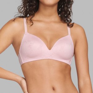 Second Skin Comfort Lace Lightly Lined Wireless Bra