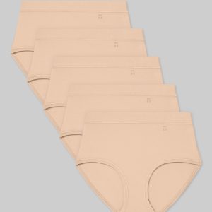 Women's Cool Cotton High Rise Brief (5-Pack)