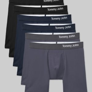 Cool Cotton Mid-Length Boxer Brief 6" (6-Pack)