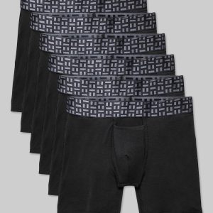 Apollo Mid-Length Boxer Brief 6" (6-Pack)