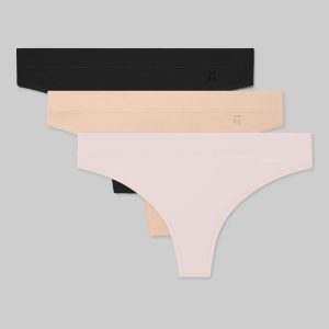 Women's Cool Cotton Thong (3-Pack)