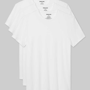 Second Skin Crew Neck Modern Fit Undershirt (3-Pack)