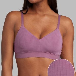 Second Skin Luxe Rib Triangle Bralette